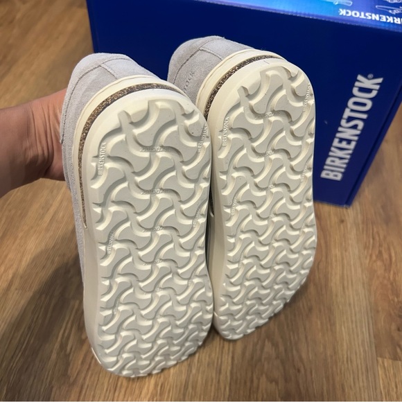 BIRKENSTOCK Ben Low Stone Coin suede lace up shoes sneakers women’s eur 39 new - Picture 5 of 9